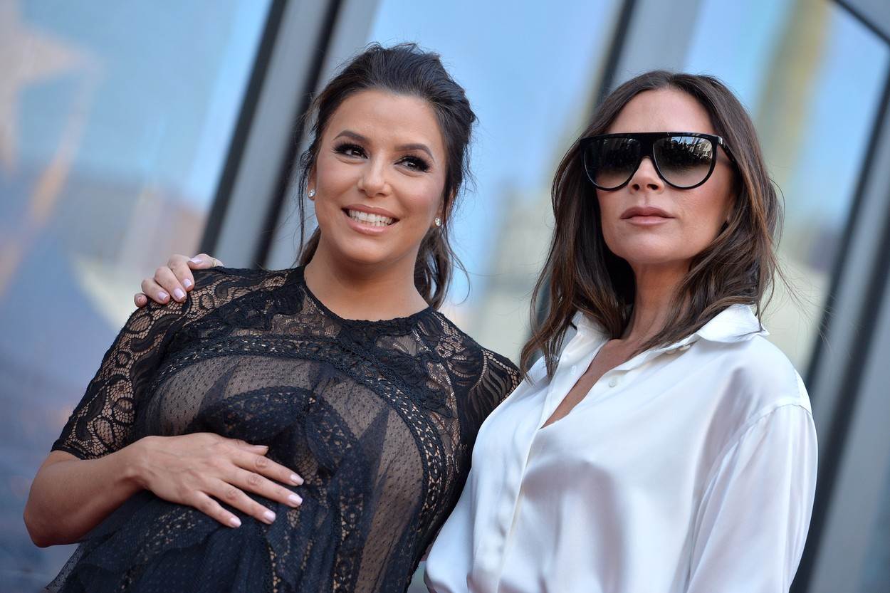 Eva Longoria i Victoria Beckham