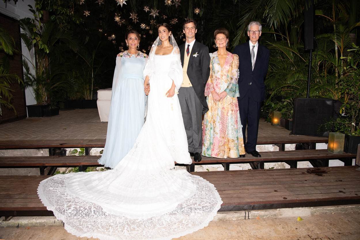 Maria Claudia Echavarria i princ Josef-Emanuel