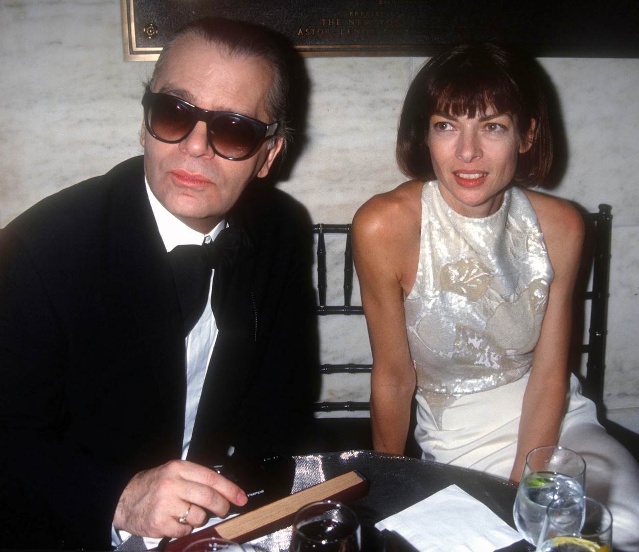 Anna Wintour i Karl Lagerfeld