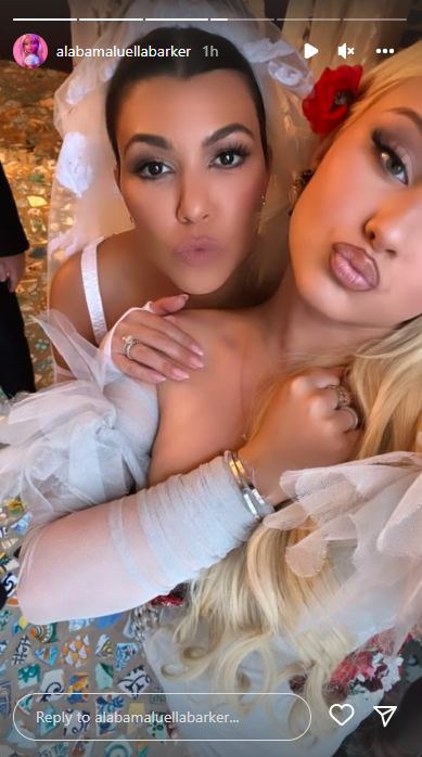 Kourtney Kardashian i Alabama Barker