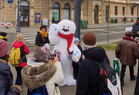 Jeti prošetao gradom i oduševio Zagrepčane!