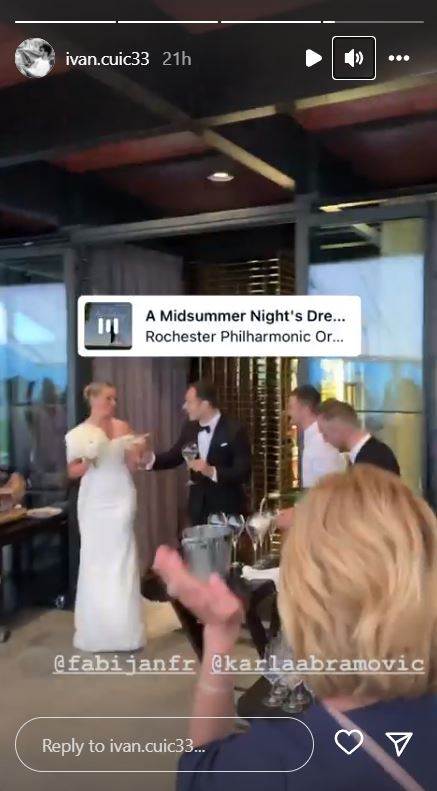 Vjenčali su se Fabijan Pavao Medvešek i Karla Abramović