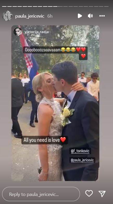 Vjenčali su se Paula Jerković i Filip Tonković