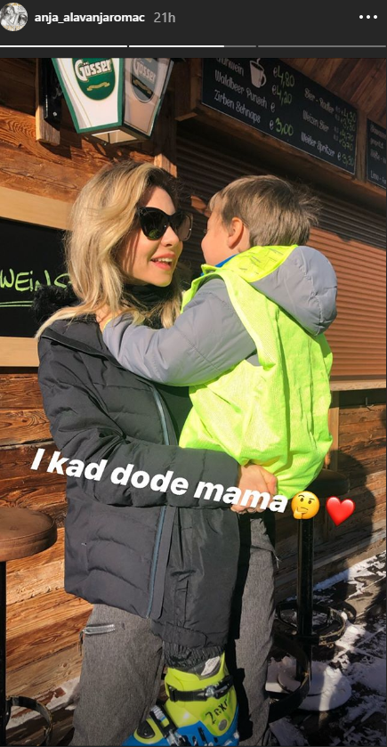 Anja Alavanja u badiću