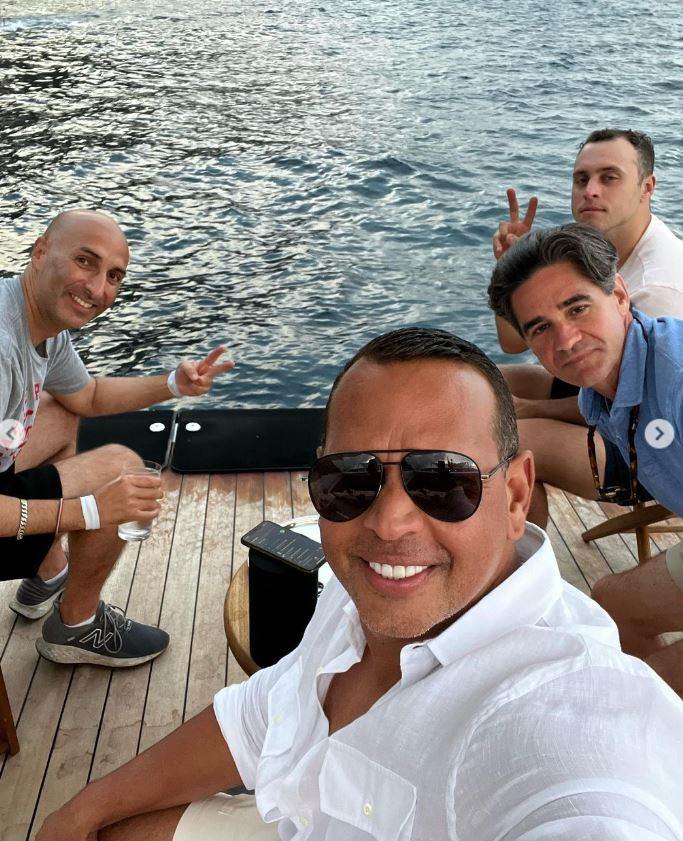 Alex Rodriguez na odmoru u Italiji