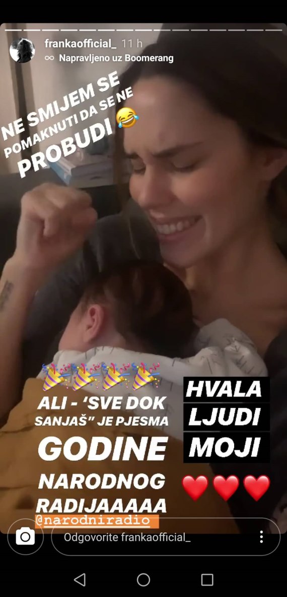Franka Batelić: 'Ne smijem se maknuti'
