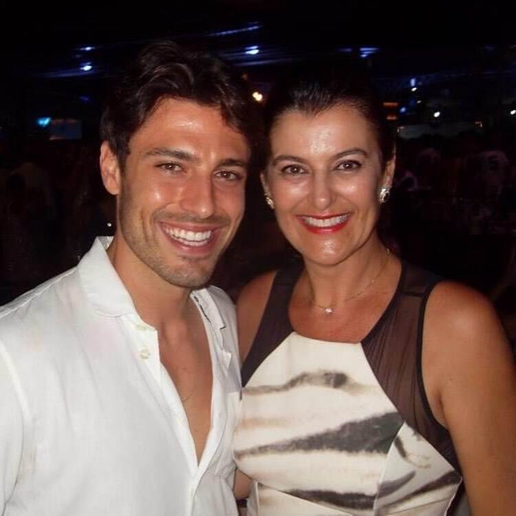 Pedro Soltz s mamom