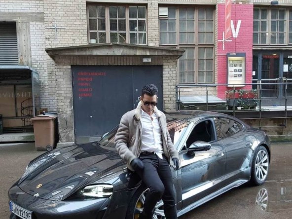 Ante Vrban i automobil