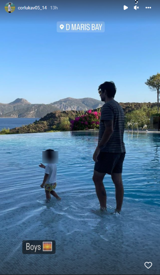 Vedran Ćorluka s obitelji boravi u Turskoj.PNG