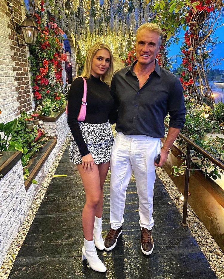 Dolph Lundgren i Emma Krokdal