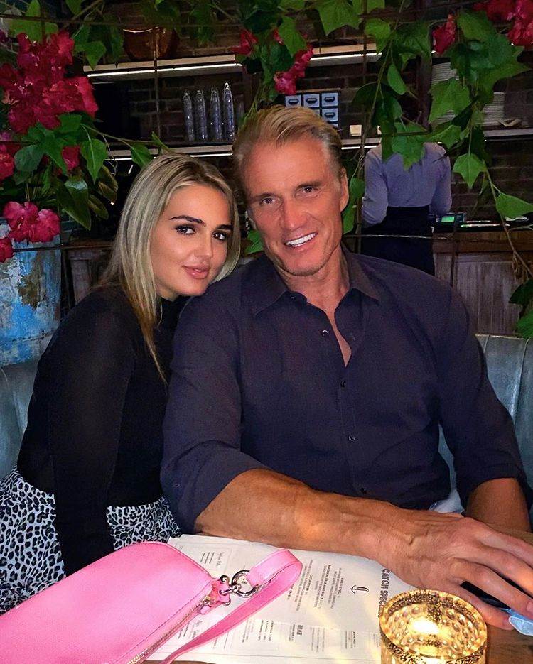 Dolph Lundgren i Emma Krokdal
