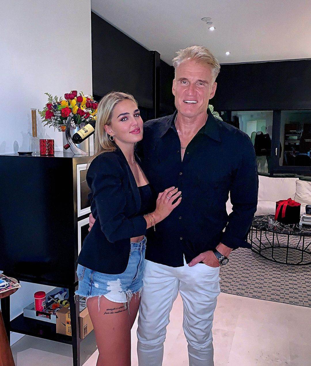Dolph Lundgren i Emma Krokdal