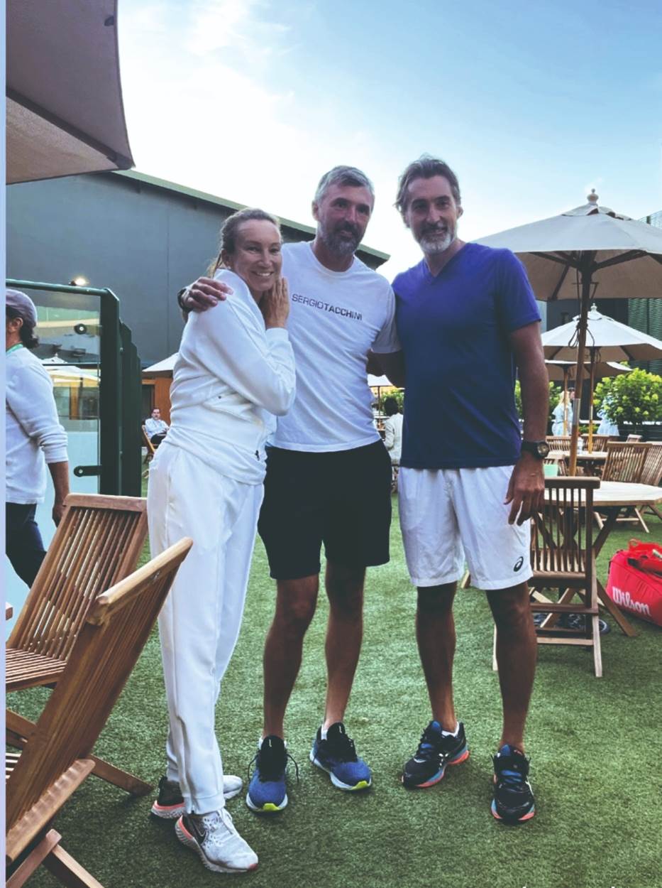 Iva Majoli i Goran Ivanišević