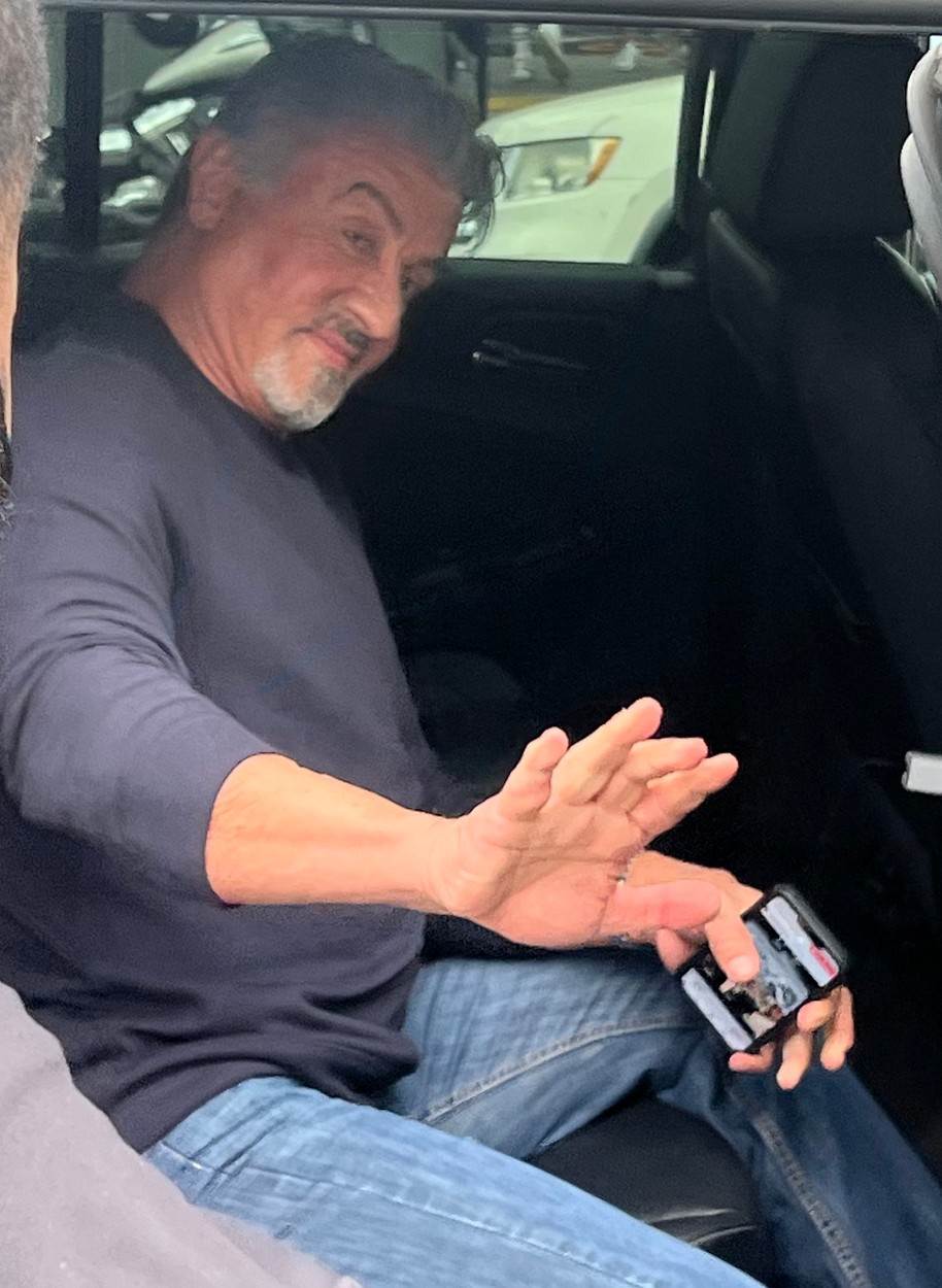 Sylvester Stallone na odmoru