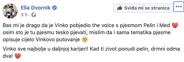 Ella Dvornik: 'Kad ti život ponudi pelin, popij dva'