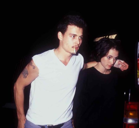 Winona Ryder i Johnny Depp