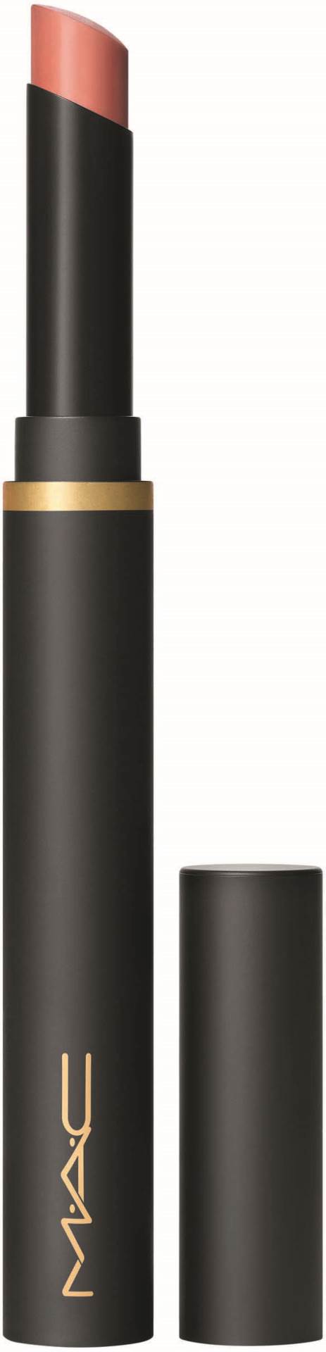 MAC Cosmetics Powder Kiss Velvet Blur Slim Stick Stay Curious, hidratantni ruž s puderastim mat finišem, 210,89 kn, Fabuspot.com