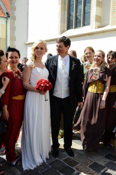 Ivica Kostelić i Elin Kostelić vjenčali su se 2014. godine
