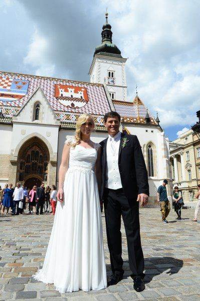 Ivica Kostelić i Elin Kostelić vjenčali su se 2014. godine