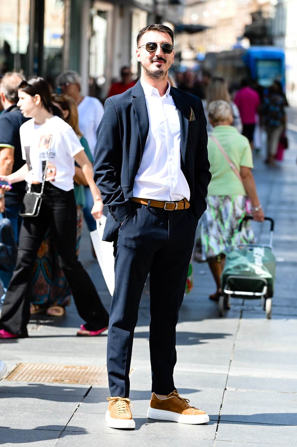 Snježana Mehun i suprug Franz na špici