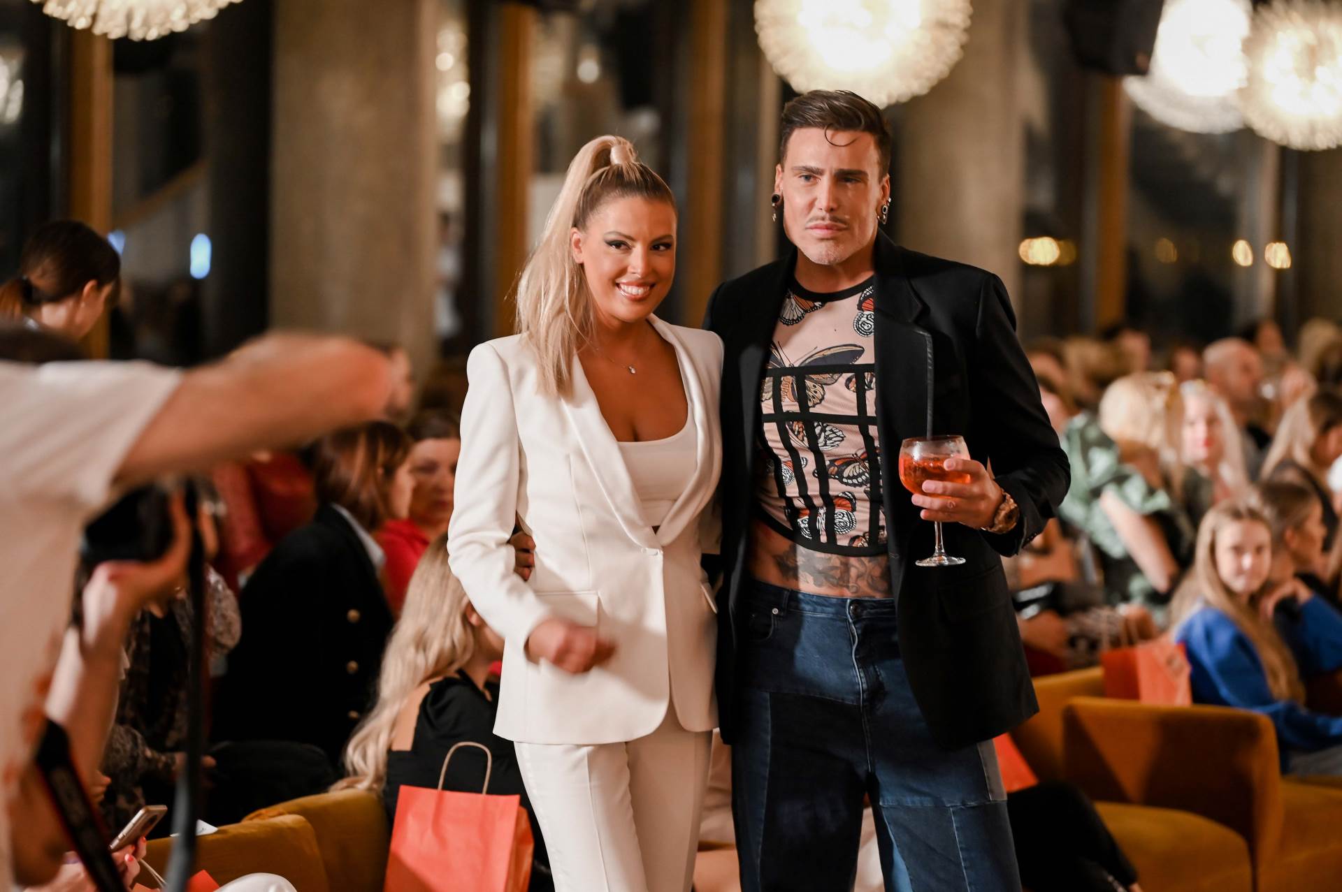 Jelena Orešković na reviji Roberta Severa
