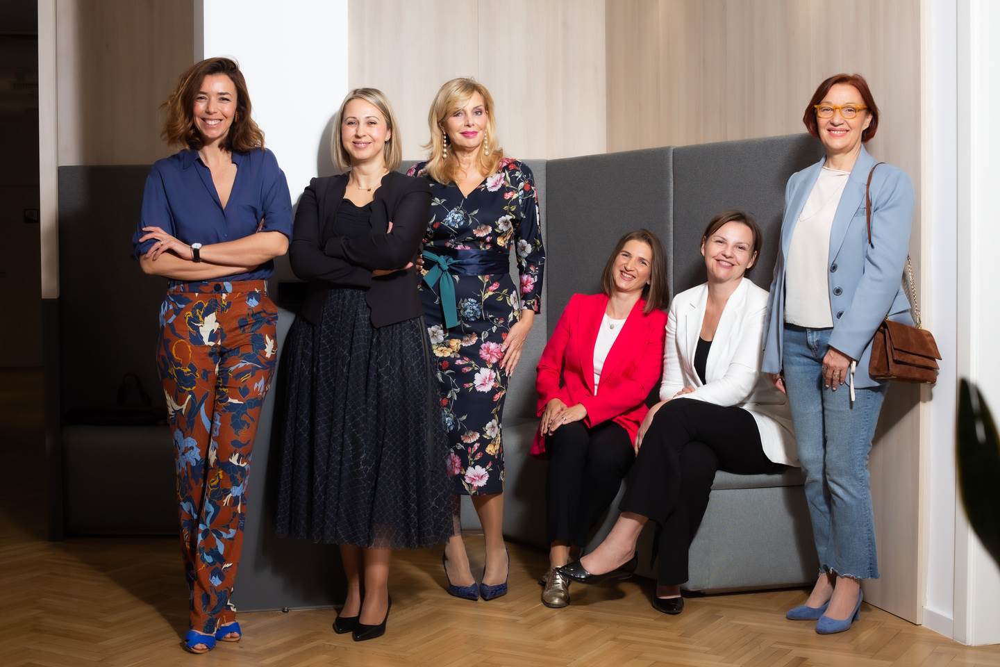 Izabela Vrtar,lavna urednica Sense, Tamara Aye, Merkur osiguranje, Tončica Čeljuska, TV urednica, Maja Obrovac Glišić, nutricionistica, Kristina Ercegović, poduzetnica, Senka Ljubić, učiteljica joge.jpg