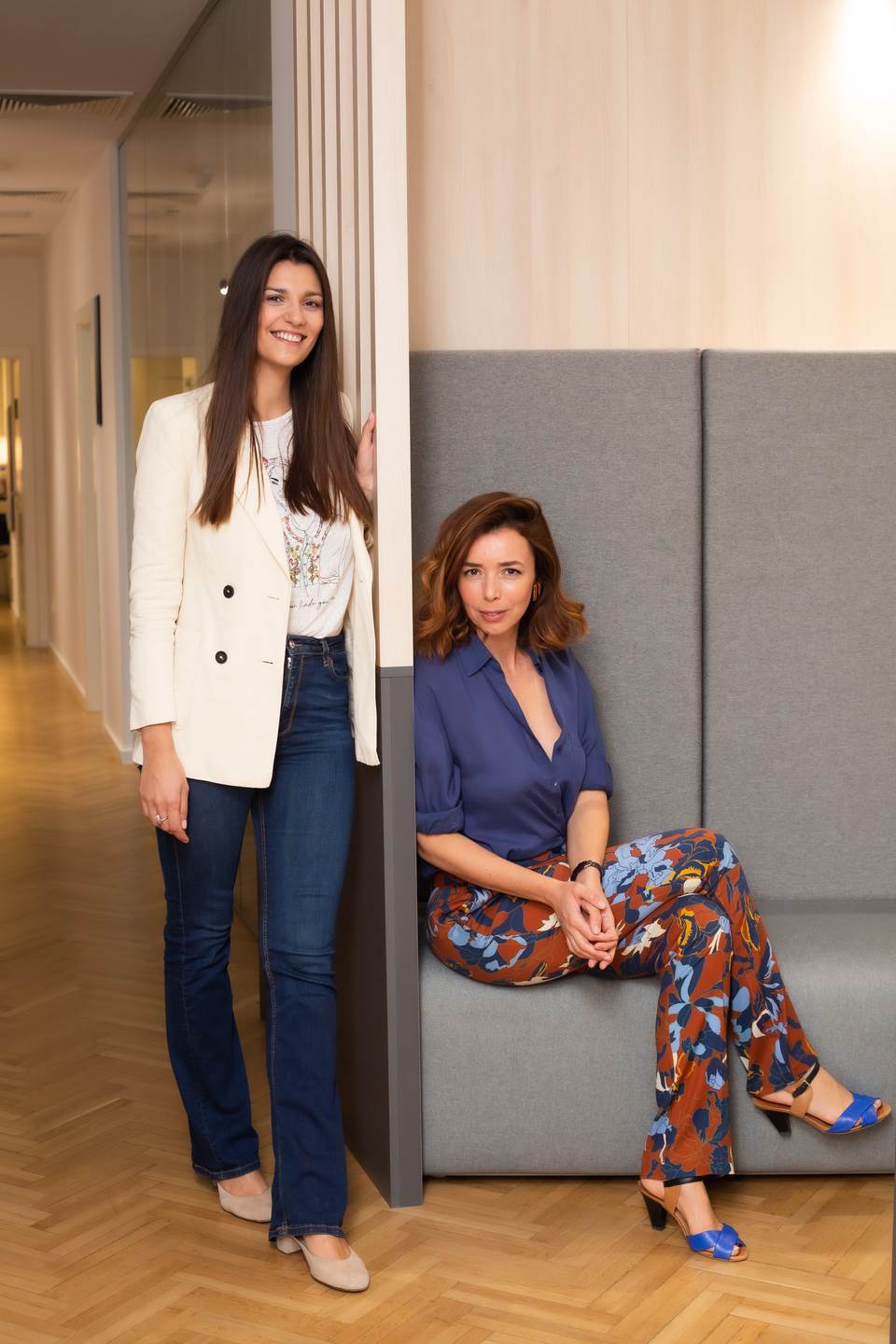Izabela Vrtar, glavna urednica Sense i Karmen Miletić, urednica portala Sensa.story.hr