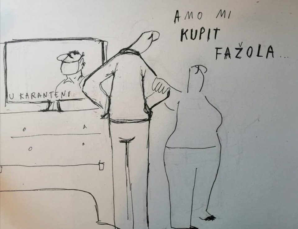 Ovih tjedana uživamo u 'karantenskim' ilustracijama Tisje Kljaković