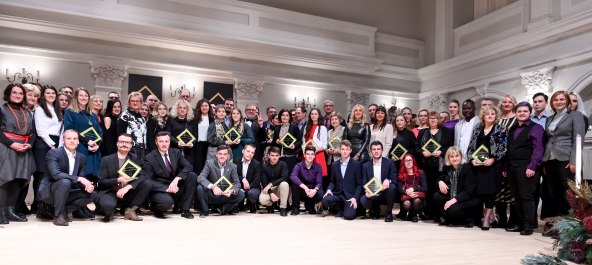 Nominirani i pobjednici Žutog okvira za odrßivi razvoj, znanost i obrazovanje za 2019. godinu.