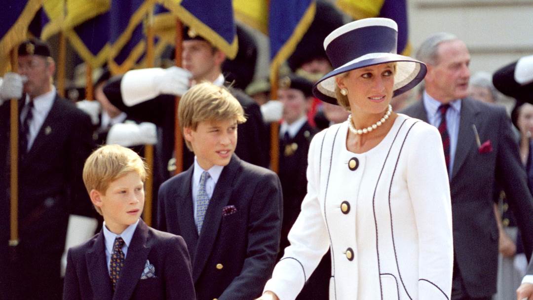 Princeza Diana sa sinovima