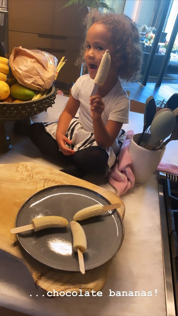 Čokoladne sladoled banane - tri čarobne riječi Chrissy Teigen