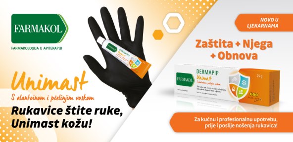 Unimast - novi proizvod Dermapip prirodne kozmetike iz linije Farmakol