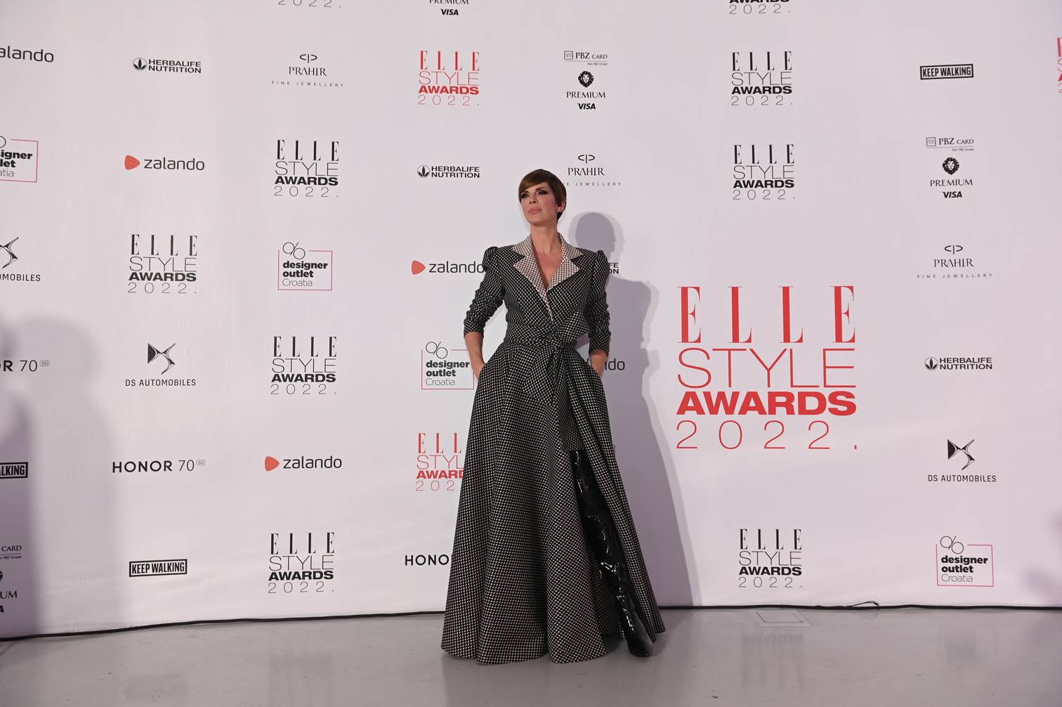 Jelena Perić na Elle Style Awardsu