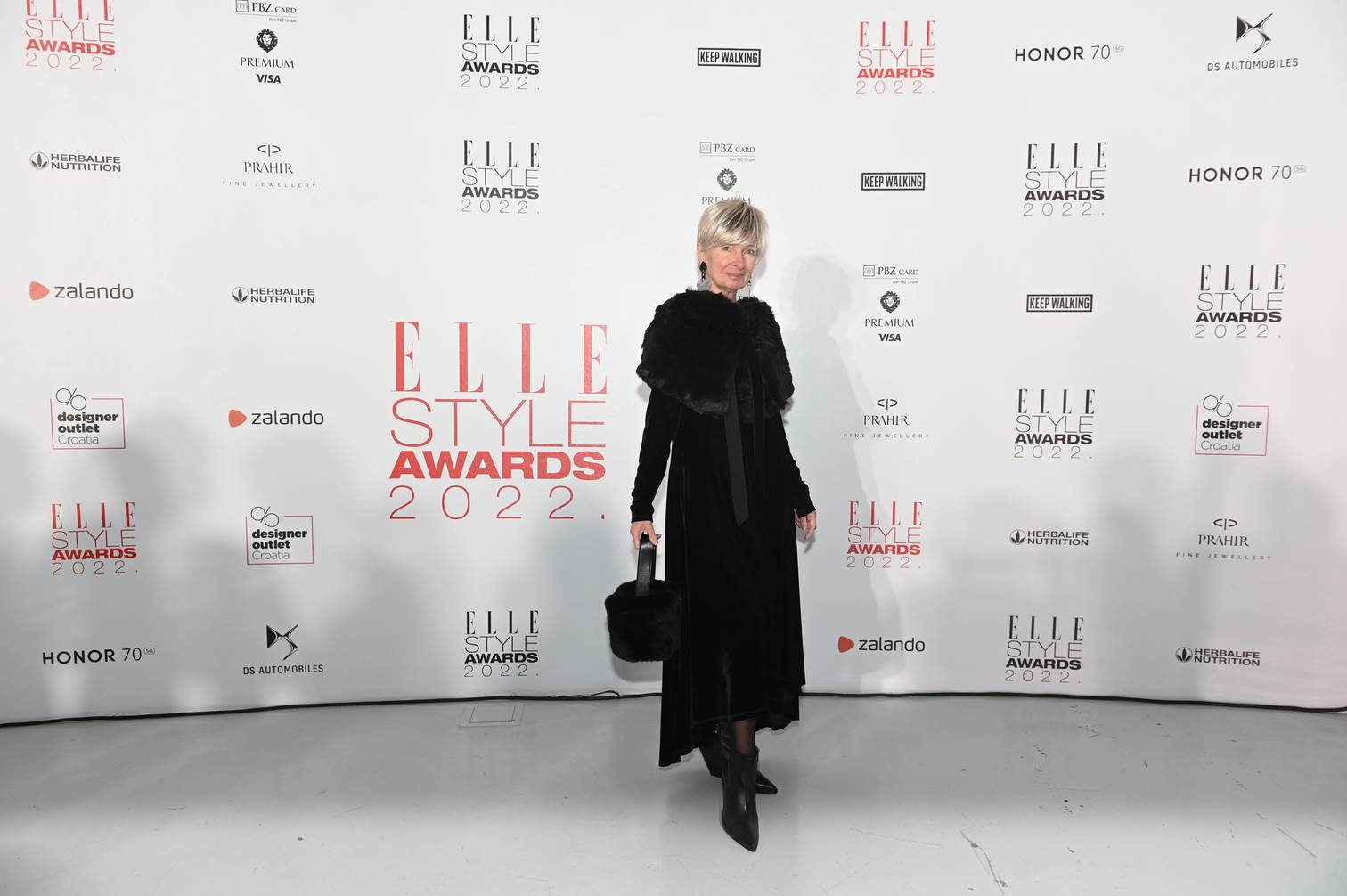 Jelena Perić na Elle Style Awardsu