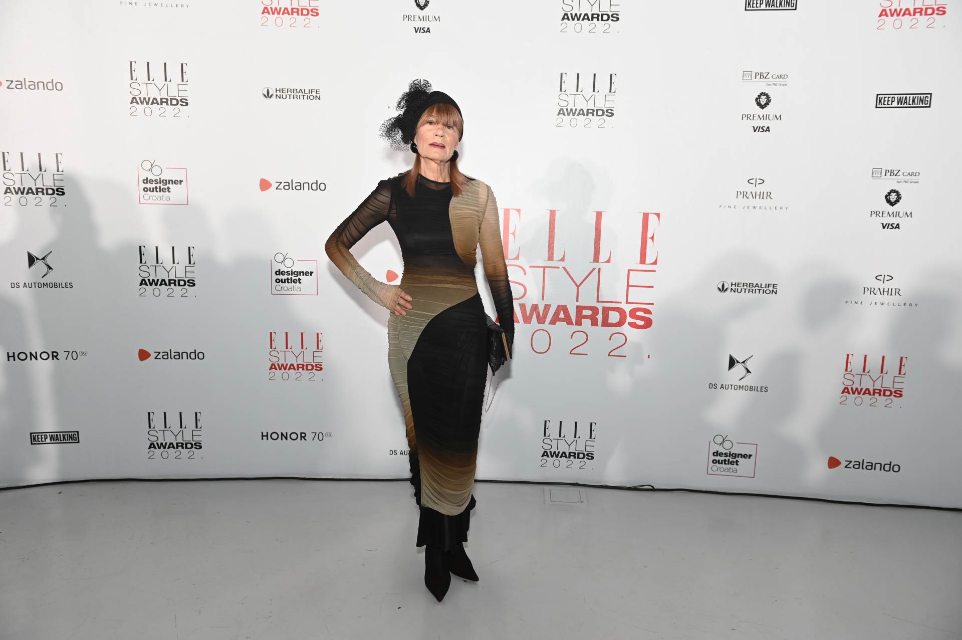 Jelena Perić na Elle Style Awardsu