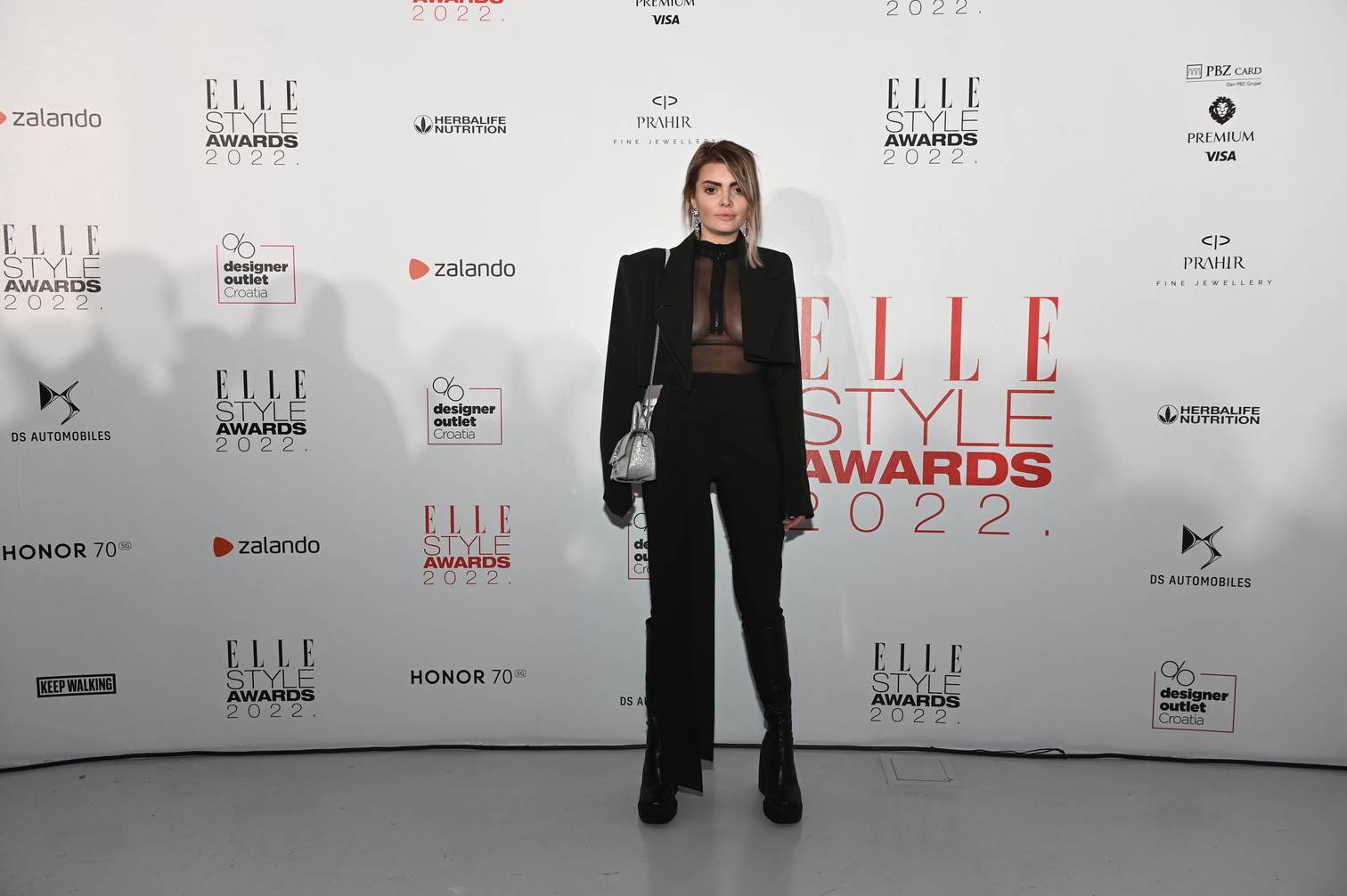 Jelena Perić na Elle Style Awardsu