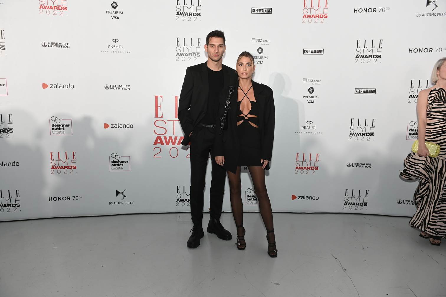 Jelena Perić na Elle Style Awardsu