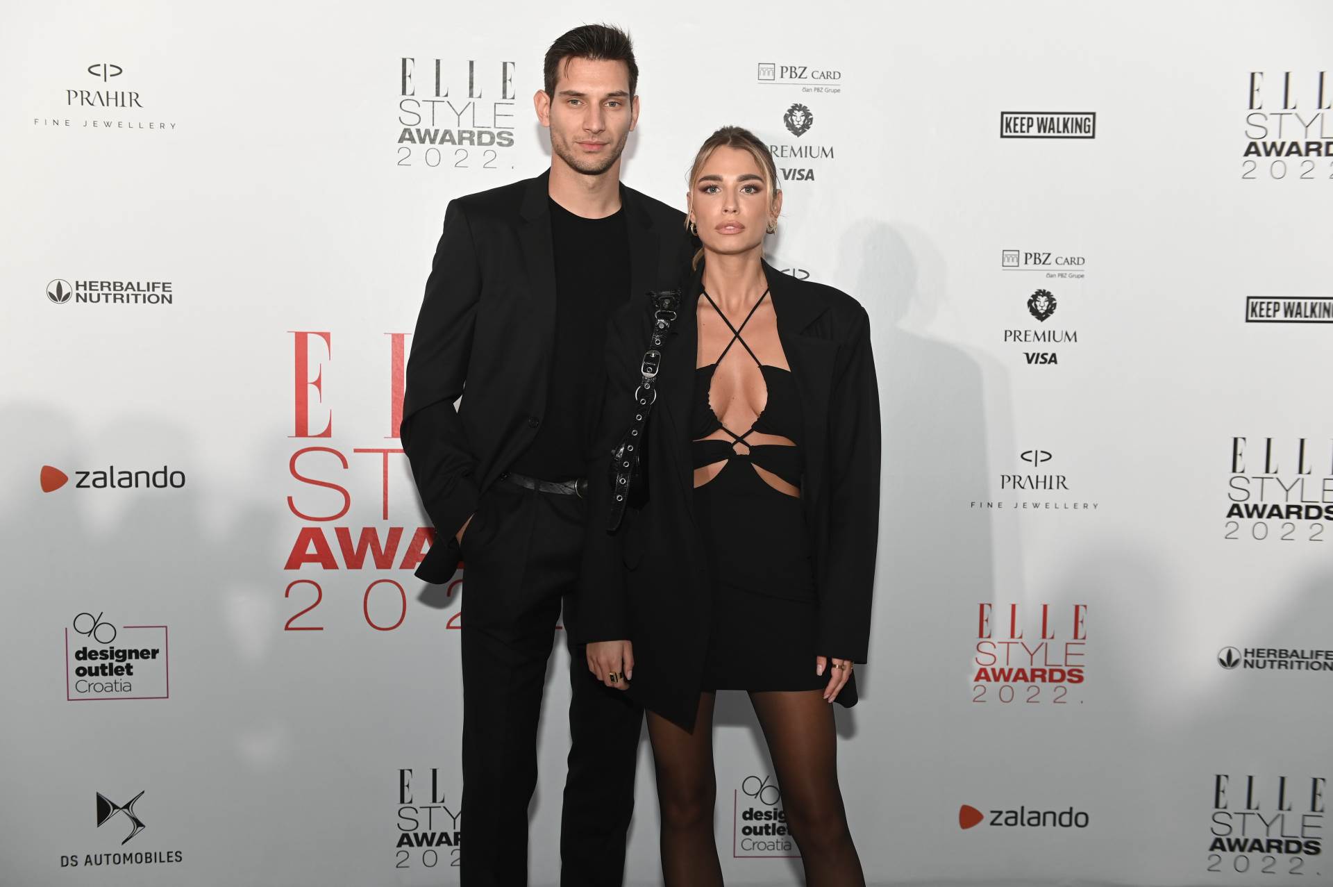 Jelena Perić na Elle Style Awardsu