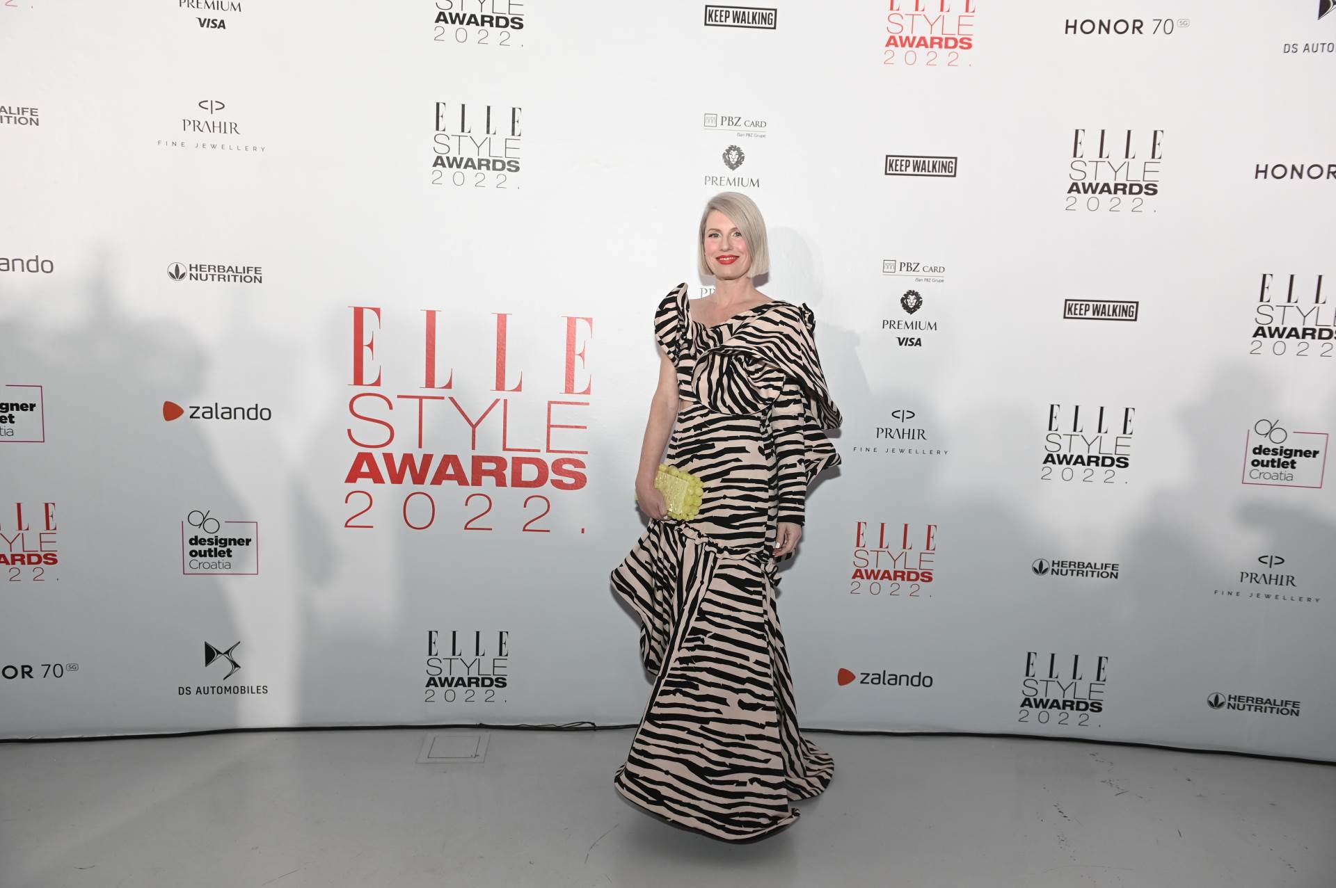Jelena Perić na Elle Style Awardsu