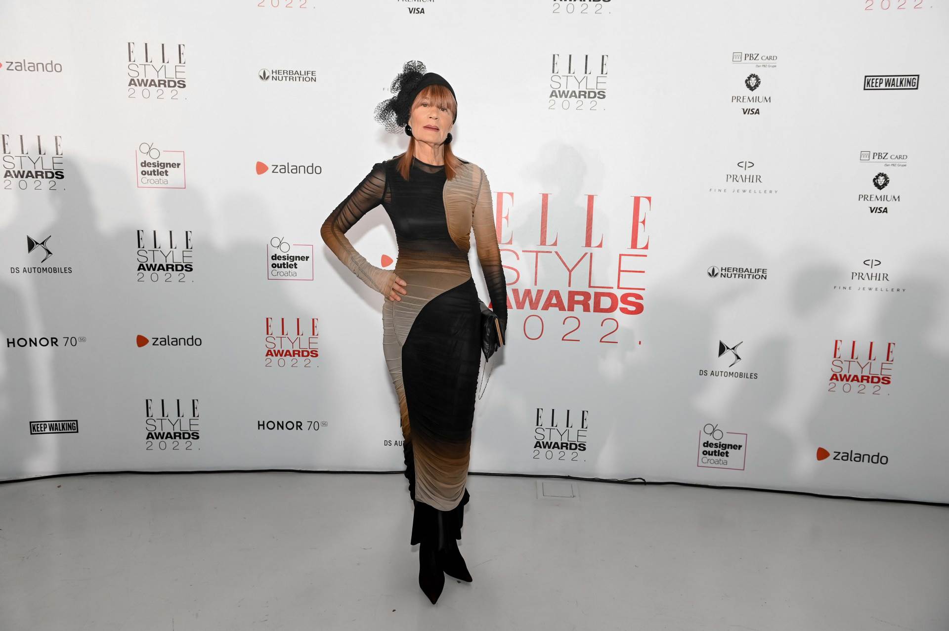 Jelena Perić na Elle Style Awardsu