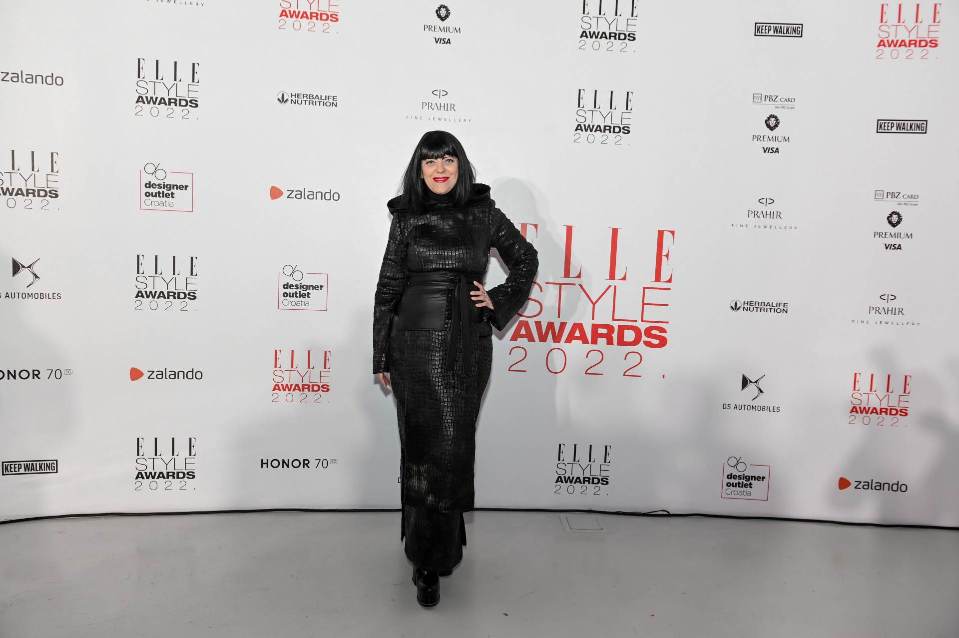 Jelena Perić na Elle Style Awardsu