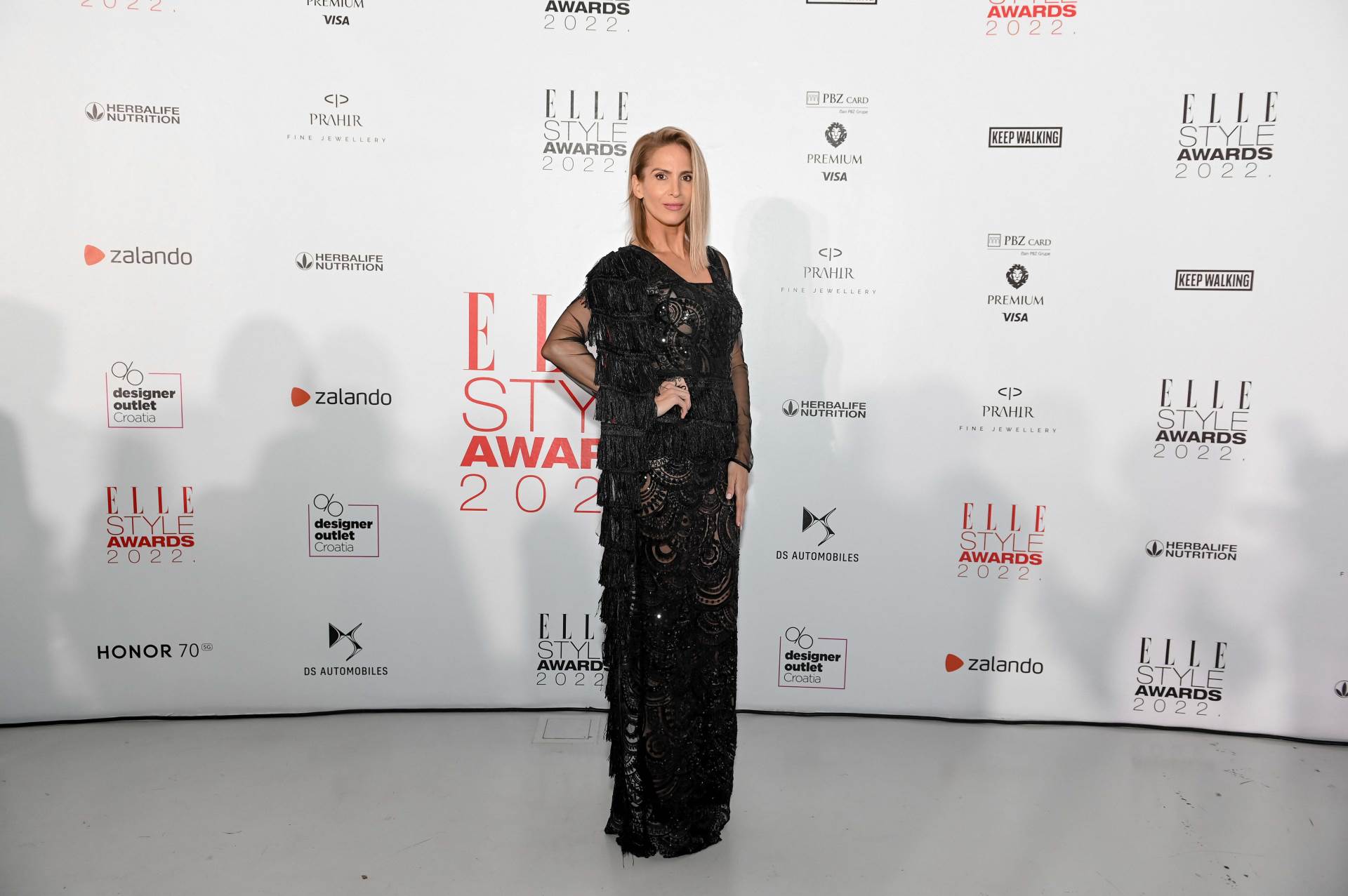 Jelena Perić na Elle Style Awardsu