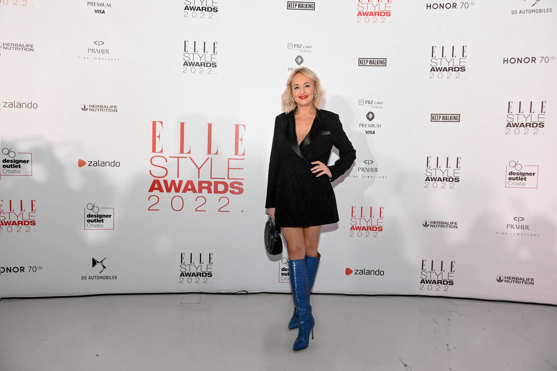 Jelena Perić na Elle Style Awardsu