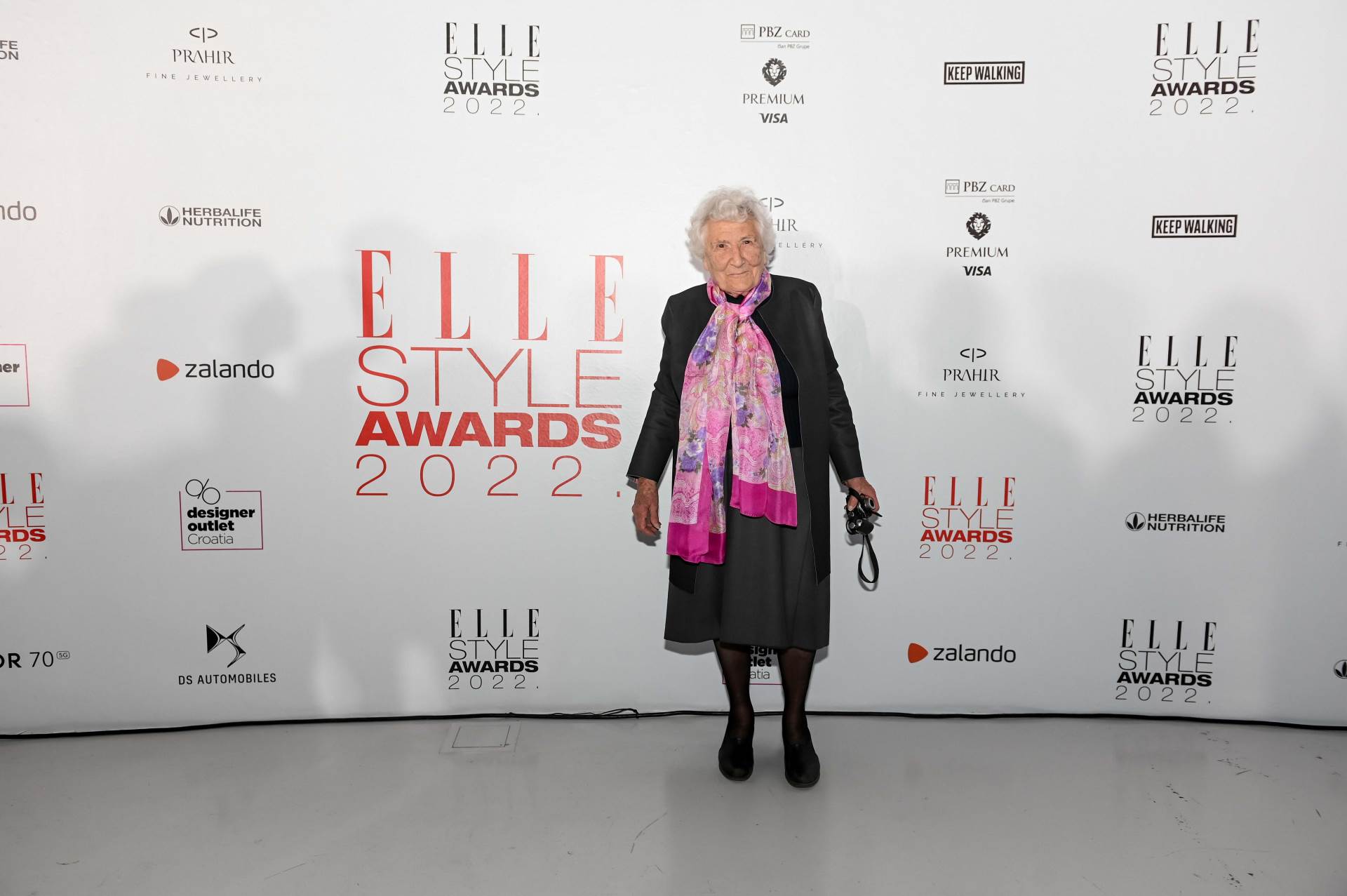 Jelena Perić na Elle Style Awardsu