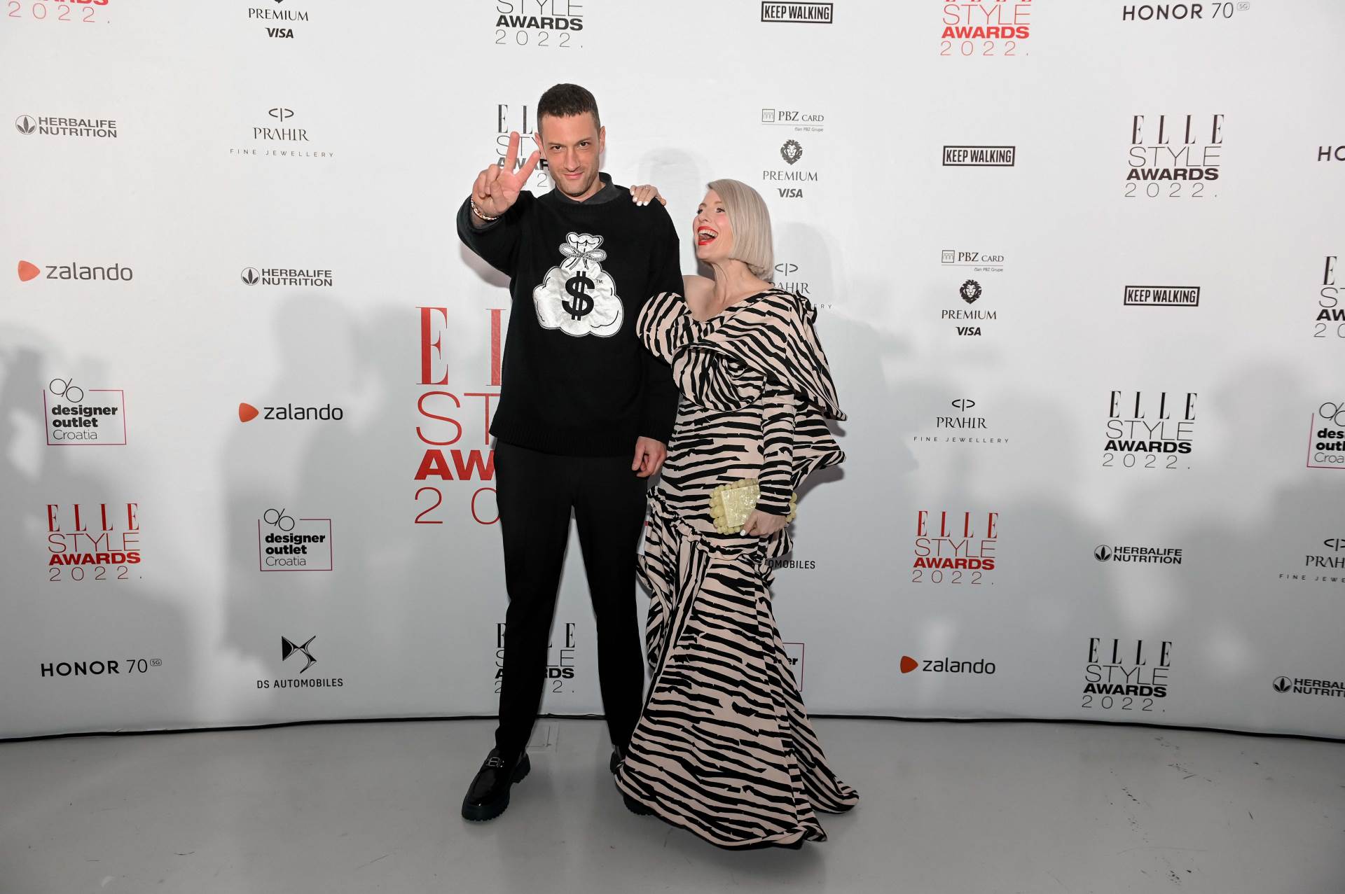 Jelena Perić na Elle Style Awardsu