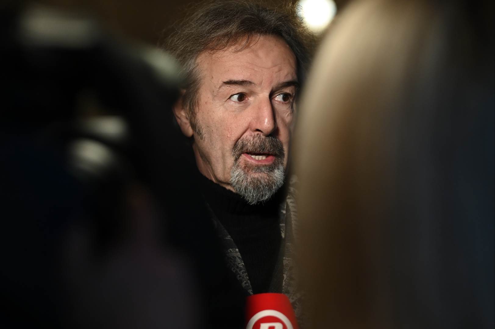 Ivana Vrdoljak Vanna i Andrija Vrdoljak na komemoraciji za Massima Savića
