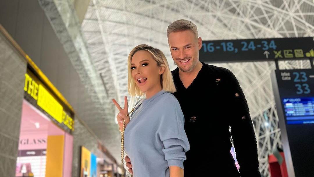 Maja Šuput i Nenad Tatarinov se ljubili na plaži na Mauricijusu