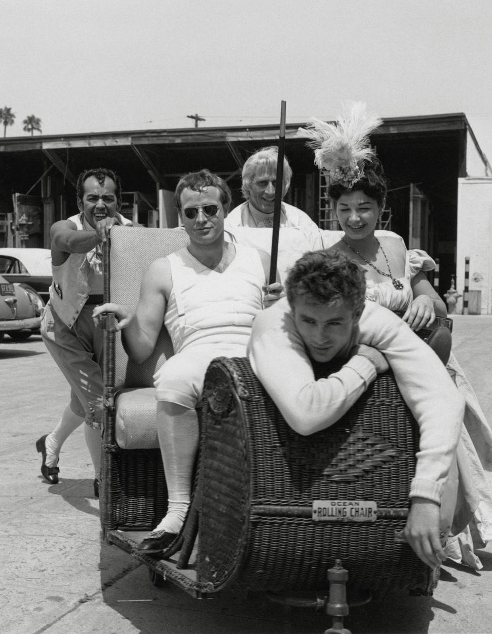James Dean i Marlon Brando