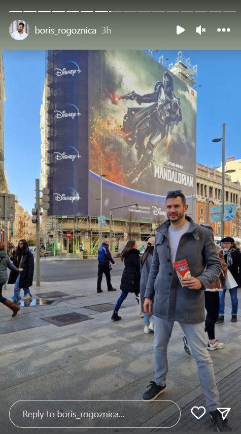 Boris Rogoznica u Madridu