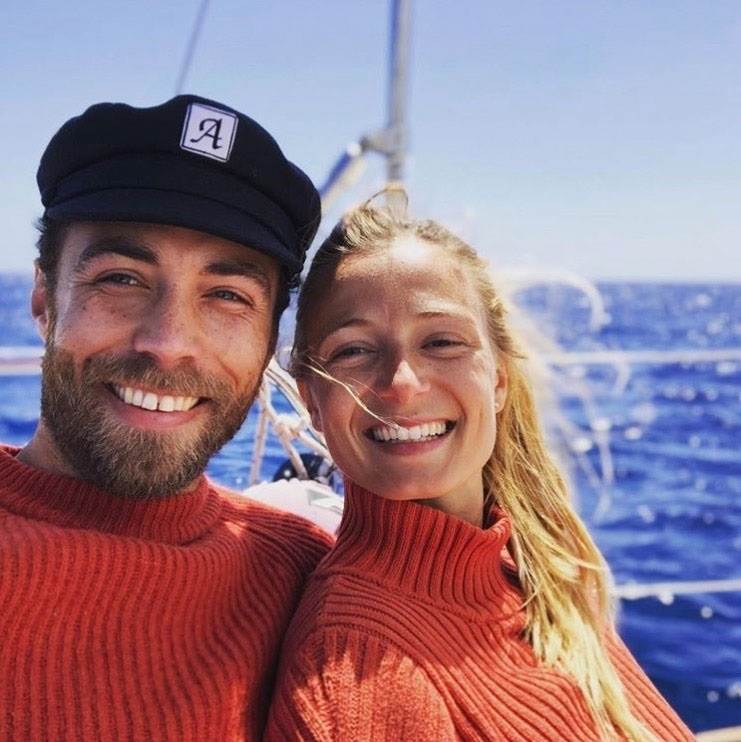 James Middleton i Alizee Thevenet
